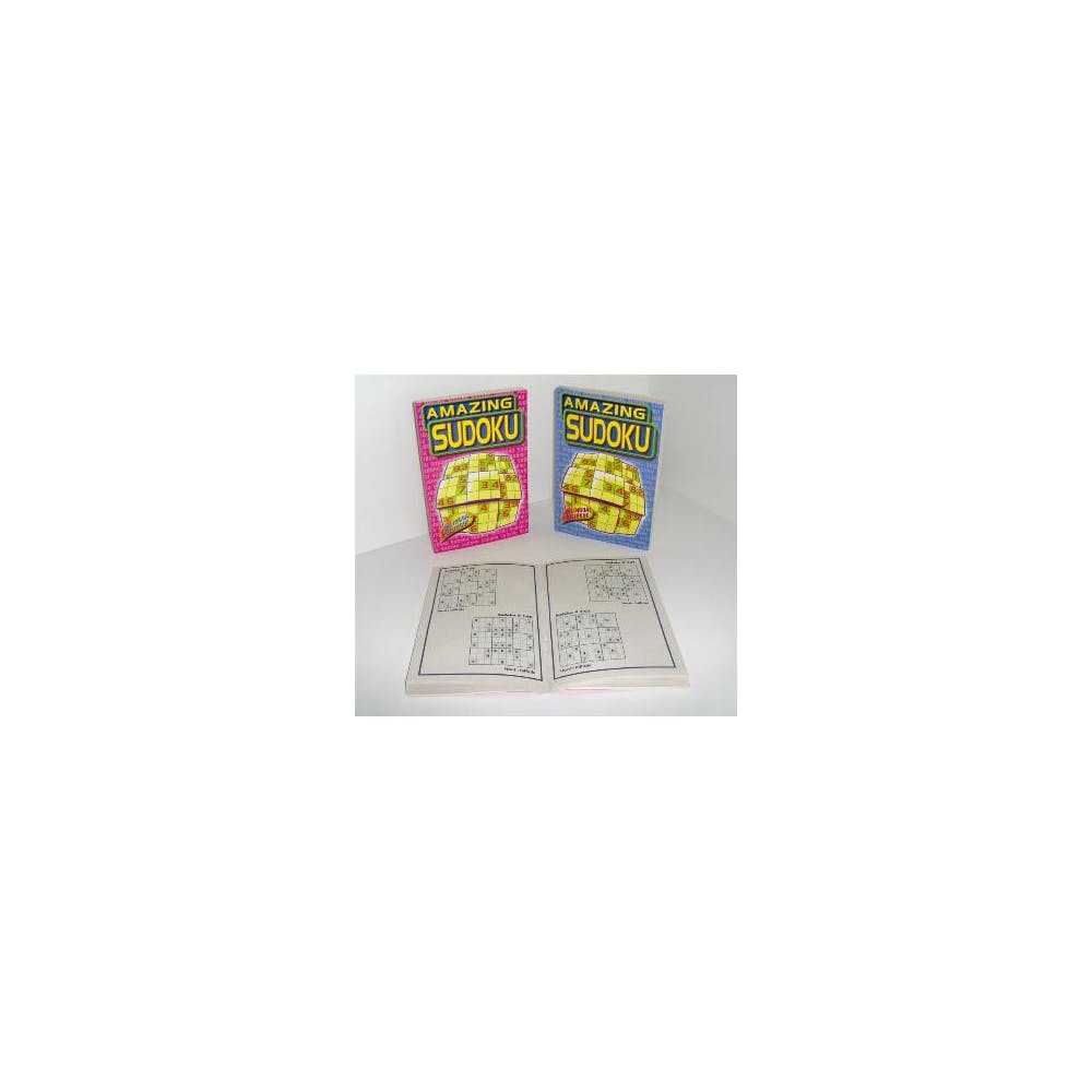 Sudoku Books - Pocket-Size 128 Pages Four Titles 1