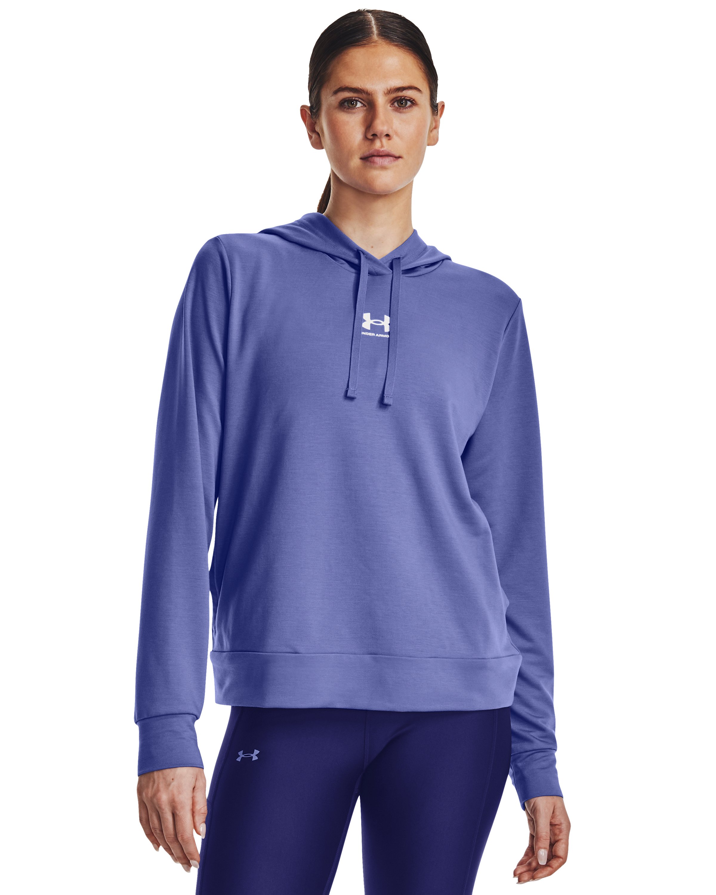 UA Rival Terry Women's Hoodie, custom hoodie or sweatshirt with logo imprint 13