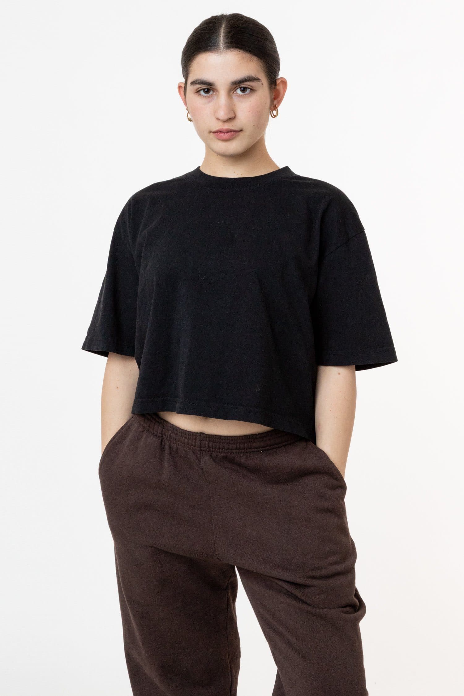 6.5 OZ OVERSIZED GARMENT DYED CROP TOP 7