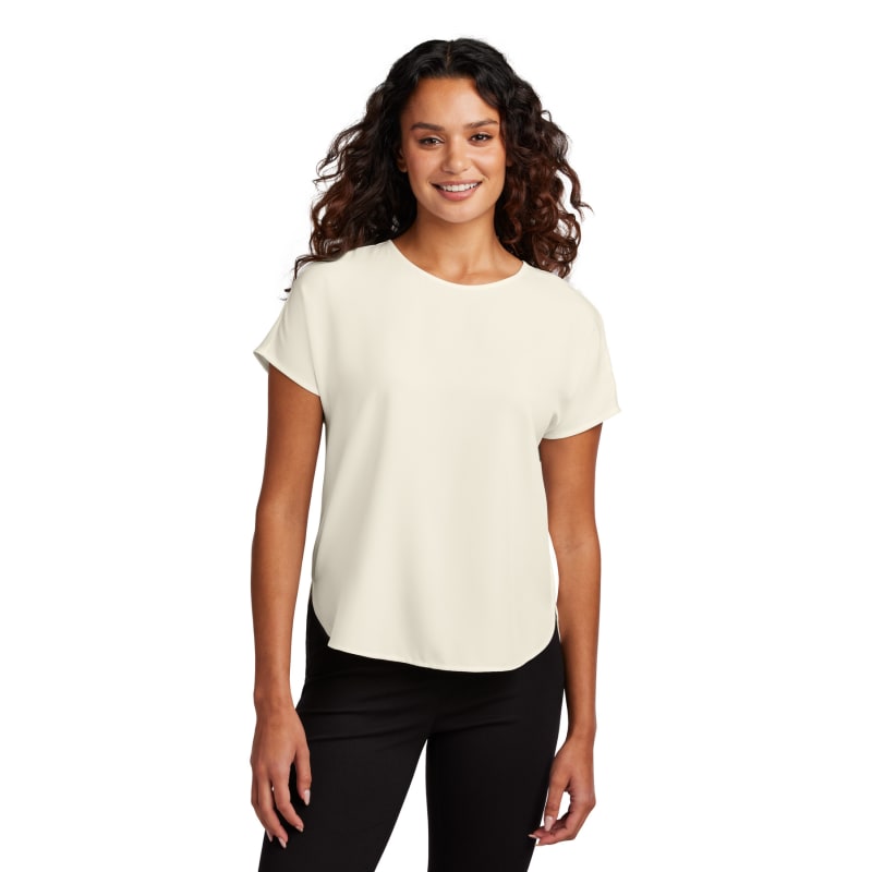Mercer+Mettle Women's Stretch Crepe Crew 10