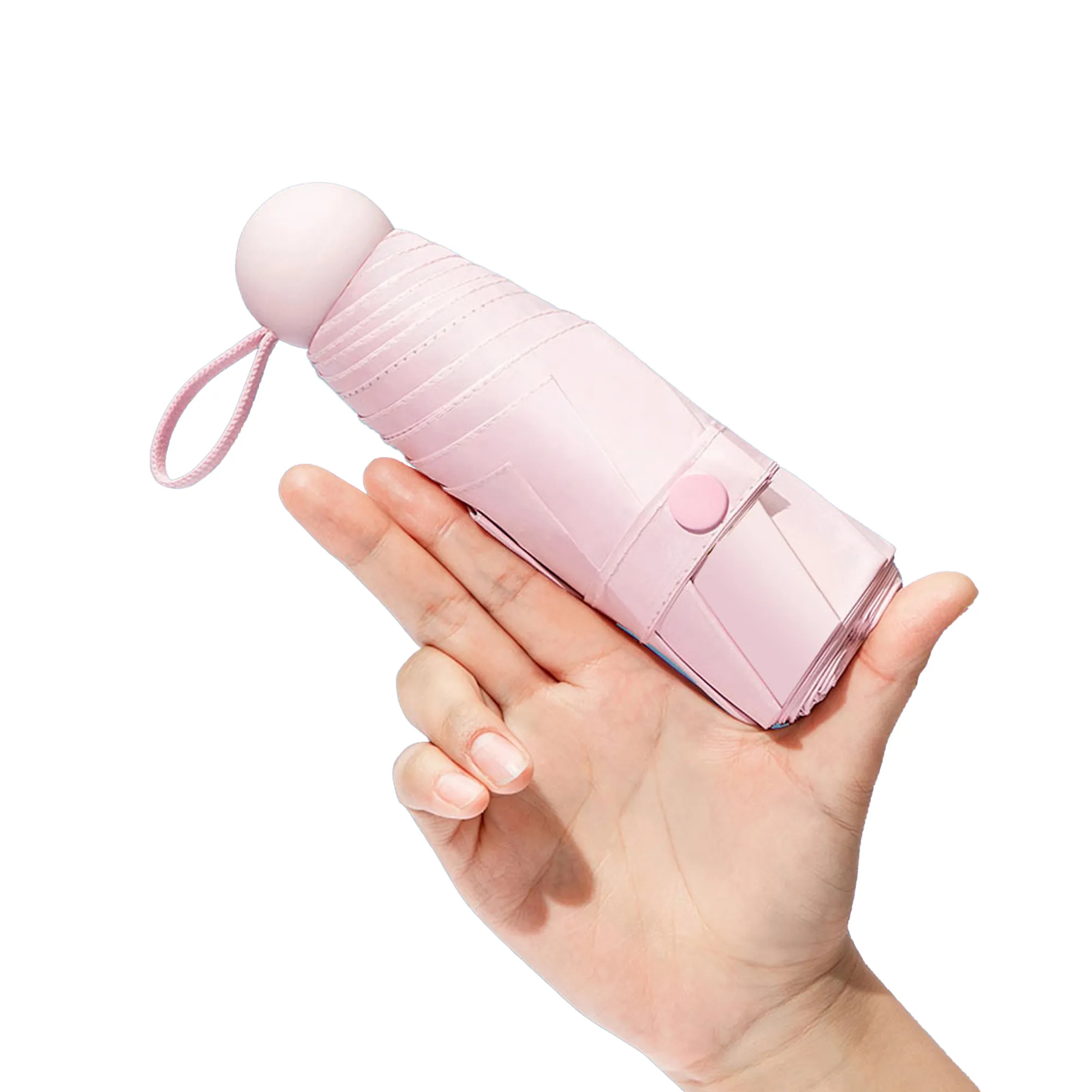 Folding Umbrella With Pocket Capsule MOQ10pcs 2