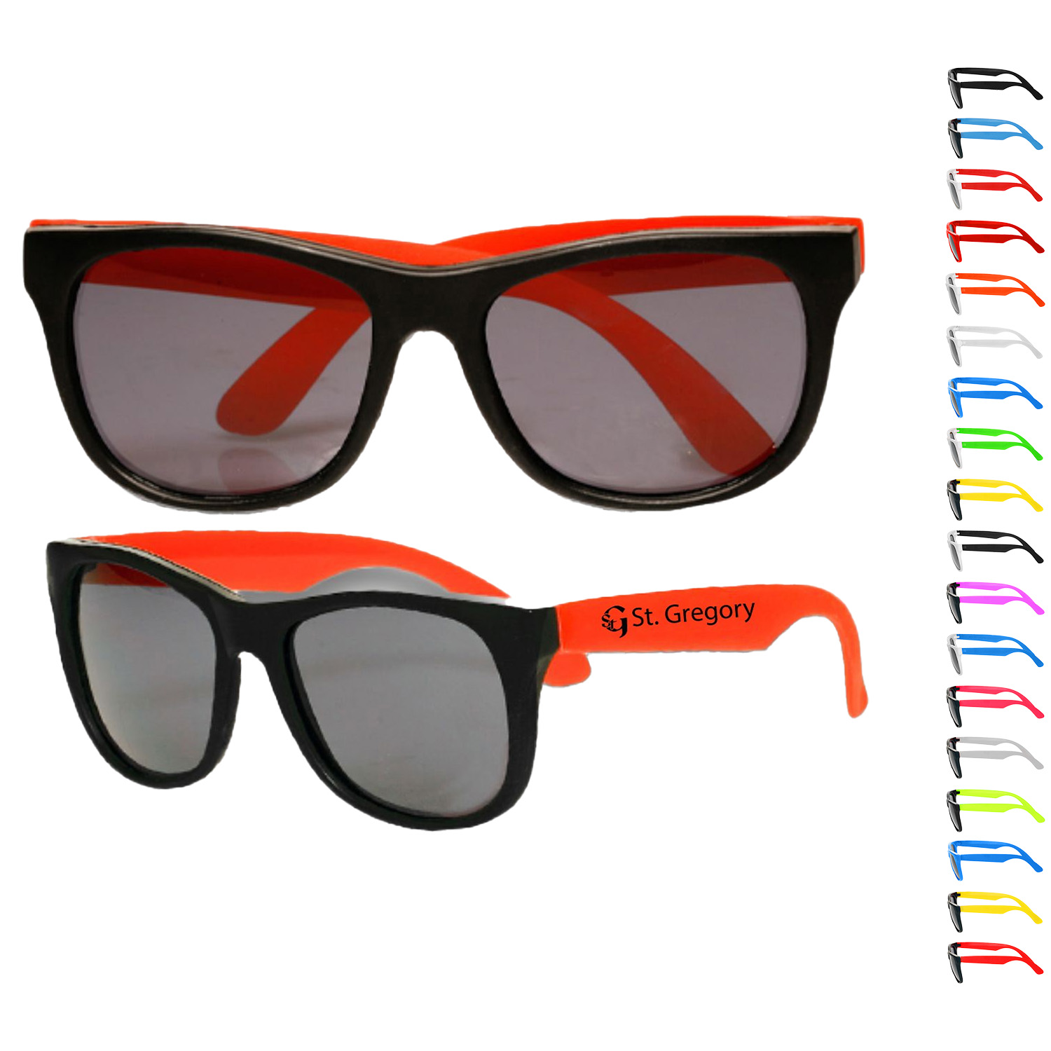Sunglass - Two tone Sunglasses Plastic UV Protection 2