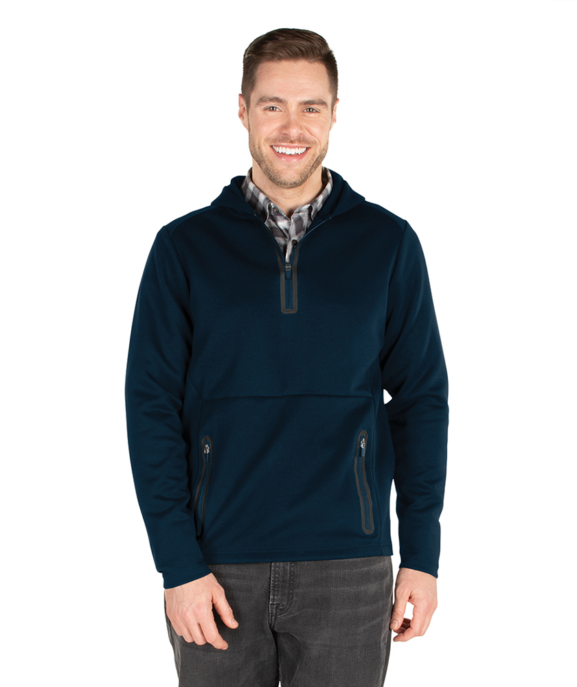 Seaport Quarter Zip Hoodie, custom hoodie or sweatshirt with logo imprint 16