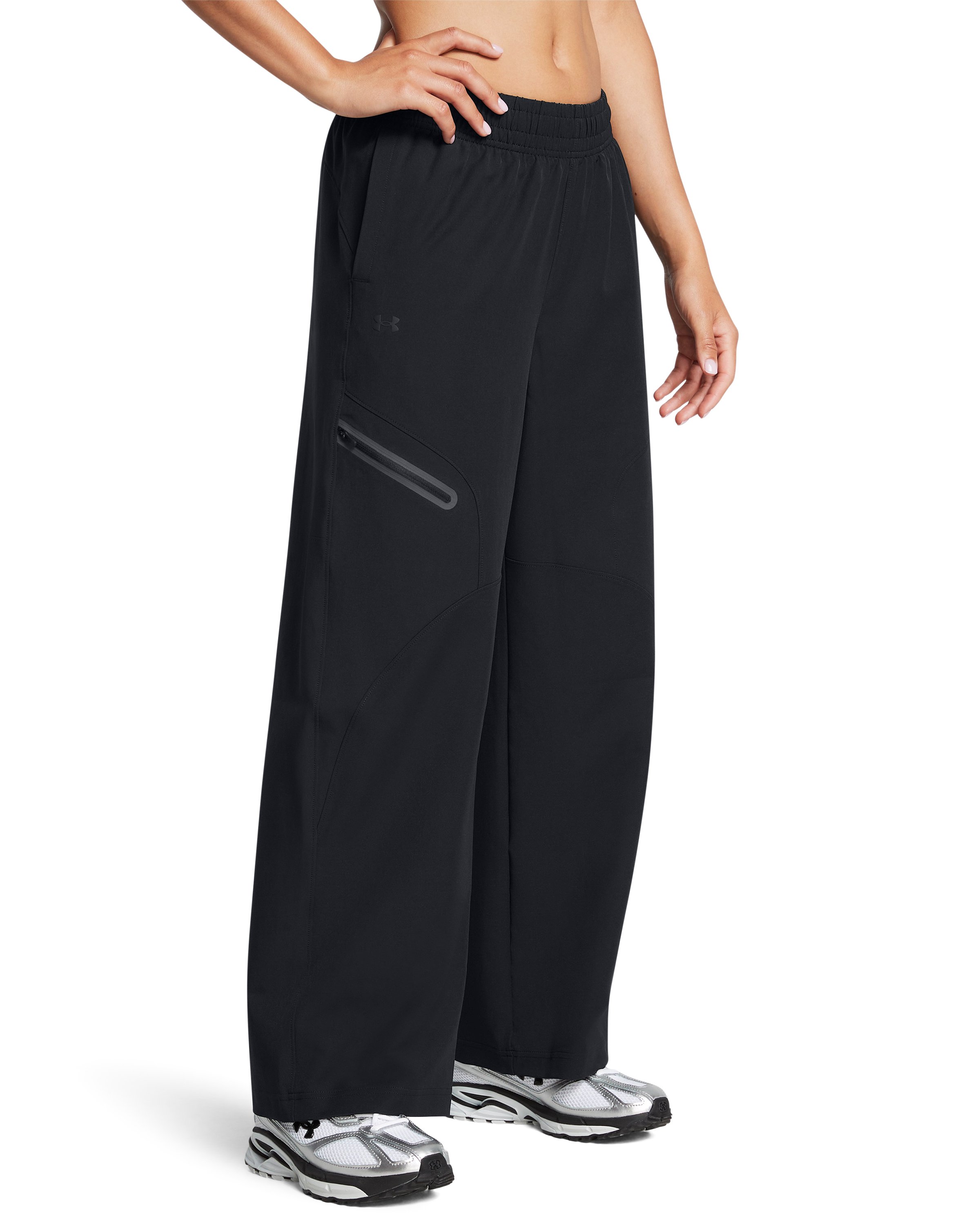 UA Unstoppable Woven Women's Wide Leg Pants 2