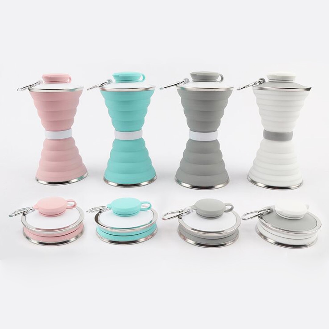 Collapsible portable water bottle 5