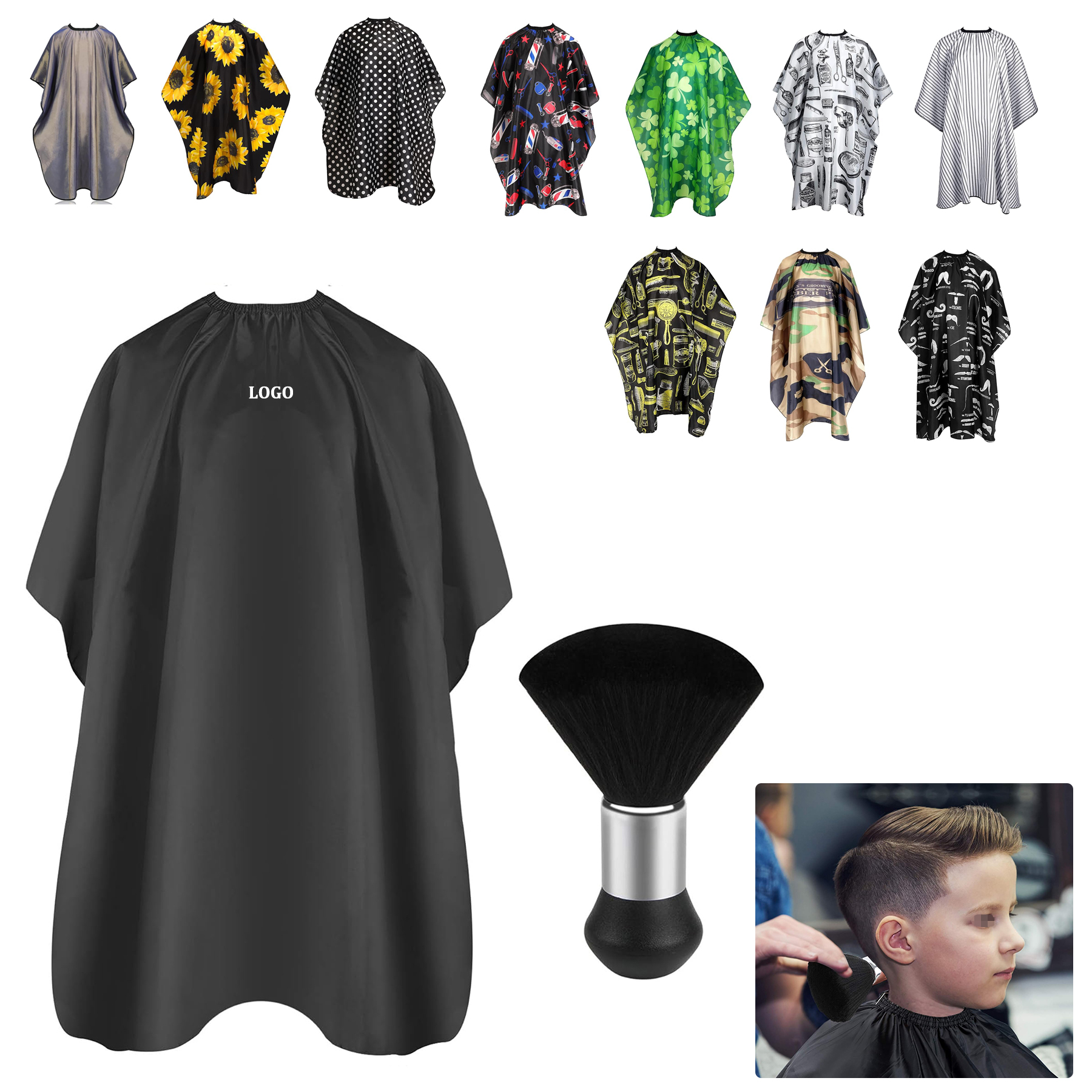 Professional Hair Cutting Cape 1