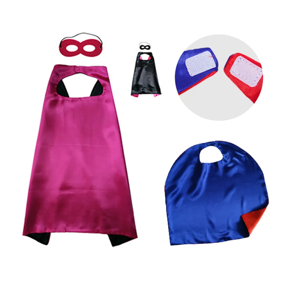Kids Superhero Cape And Mask Set for Party & Costume Event 4