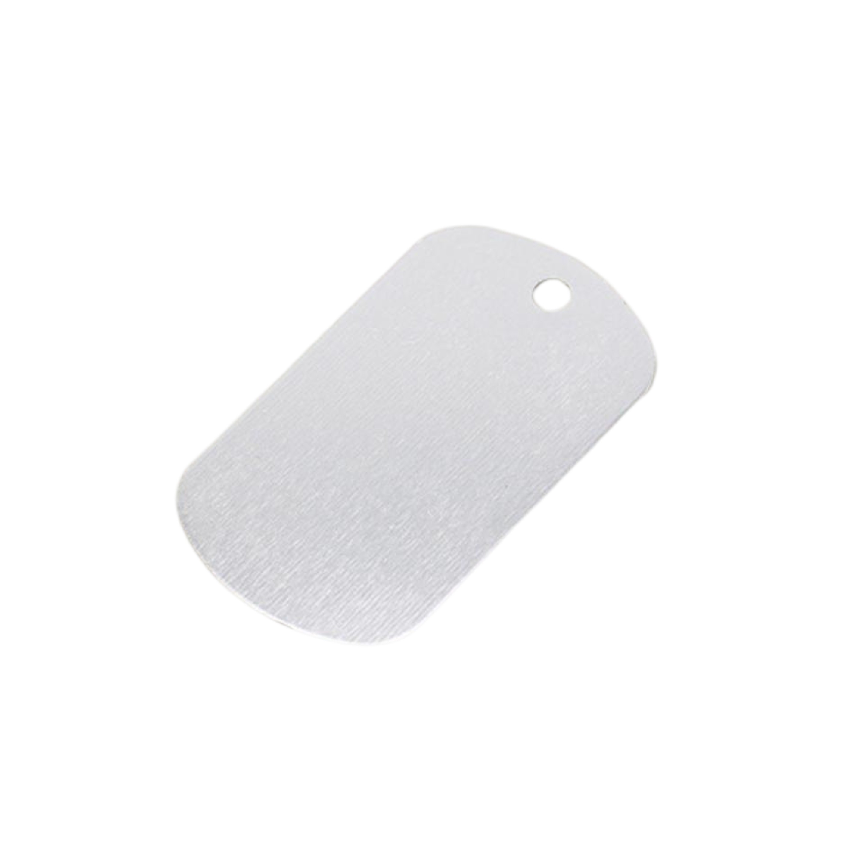 Engraved Aluminum Dog Tag Keychain 13