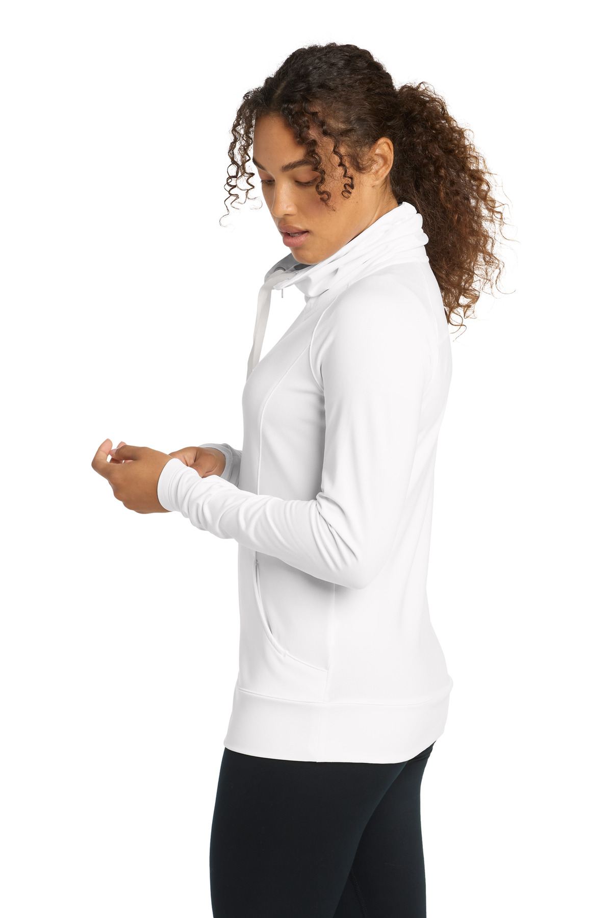 Sport-Tek Women's Sport-Wick Stretch Full-Zip Jacket. LST852 41