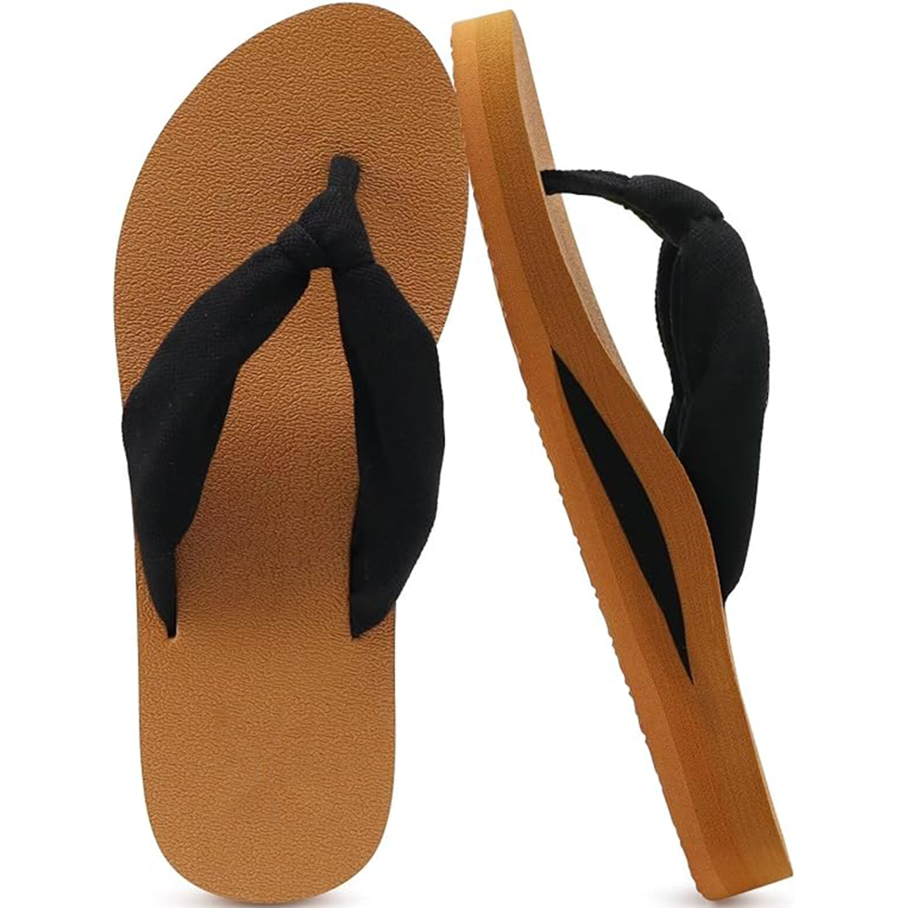 Women's Yoga Mat Leather Flip Flops 9