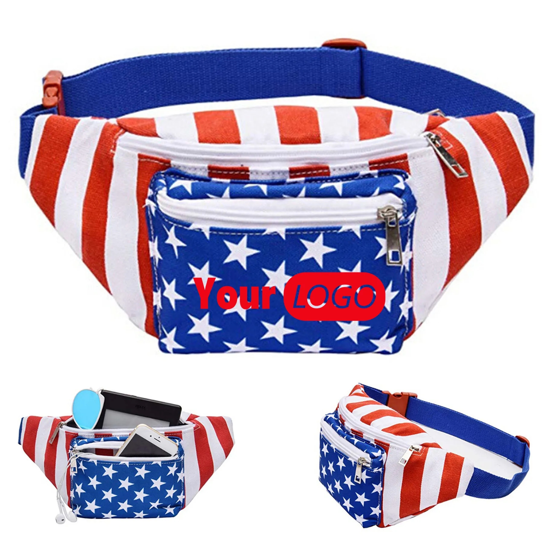 USA Flag Fanny Pack 3