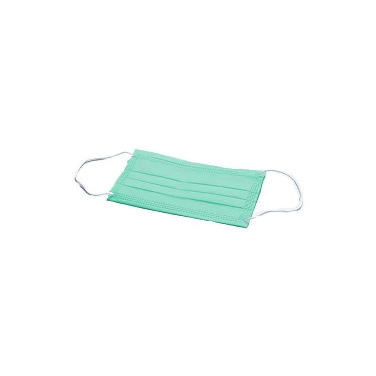 3 Ply Face Mask Green 1