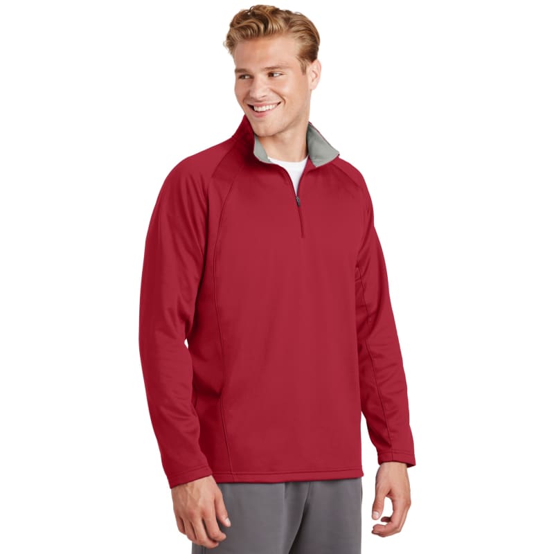 Sport-Tek Sport-Wick Fleece 1/4-Zip Pullover., custom hoodie or sweatshirt with logo imprint 8