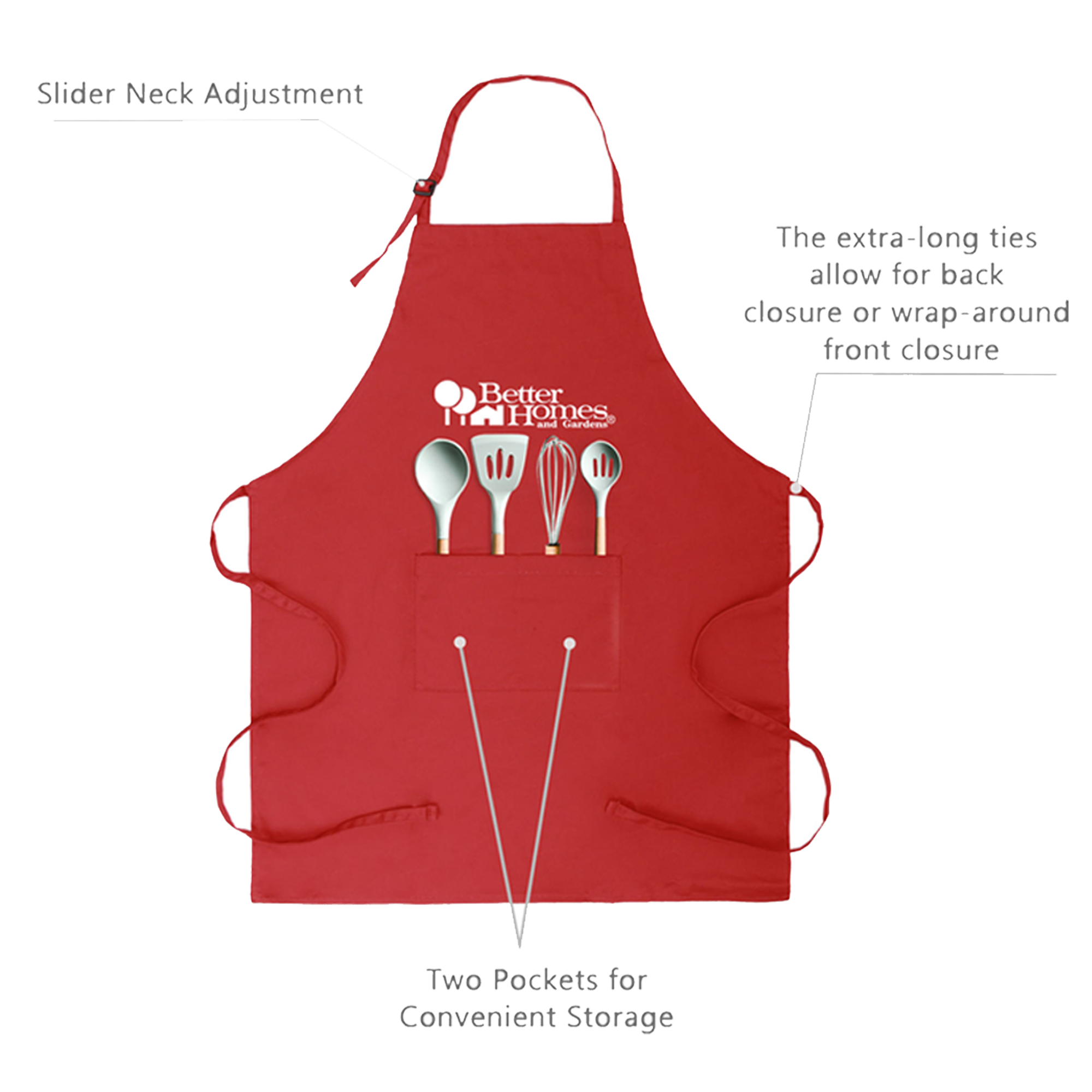MOQ 10pcs Versatile Polyester Apron 1
