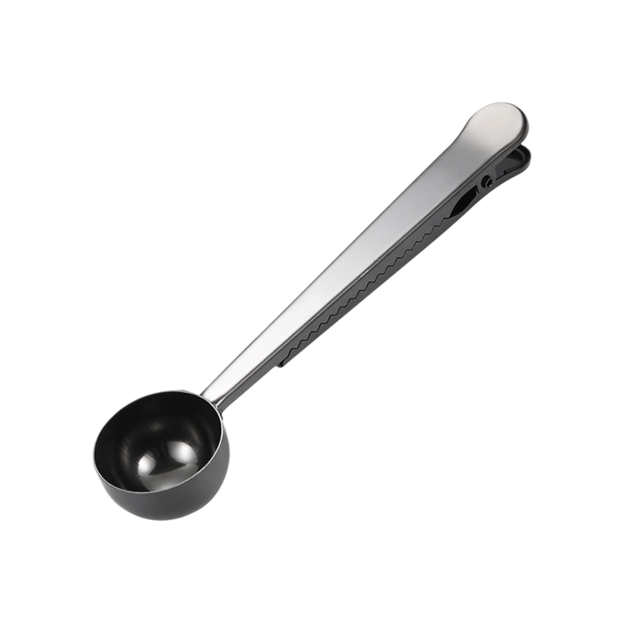 Stainless Steel Measuring Coffee Scoop With Food Bag Sealing Clip 7