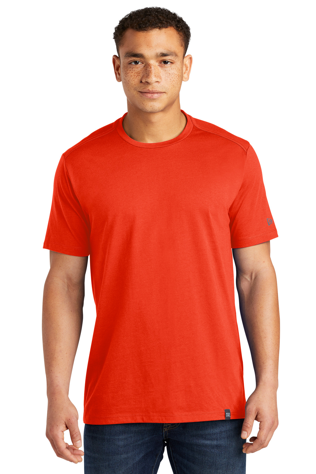 New Era Heritage Blend Crew Tee. NEA100 72