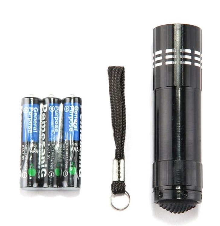 9 LED Flashlight (3.7") 1