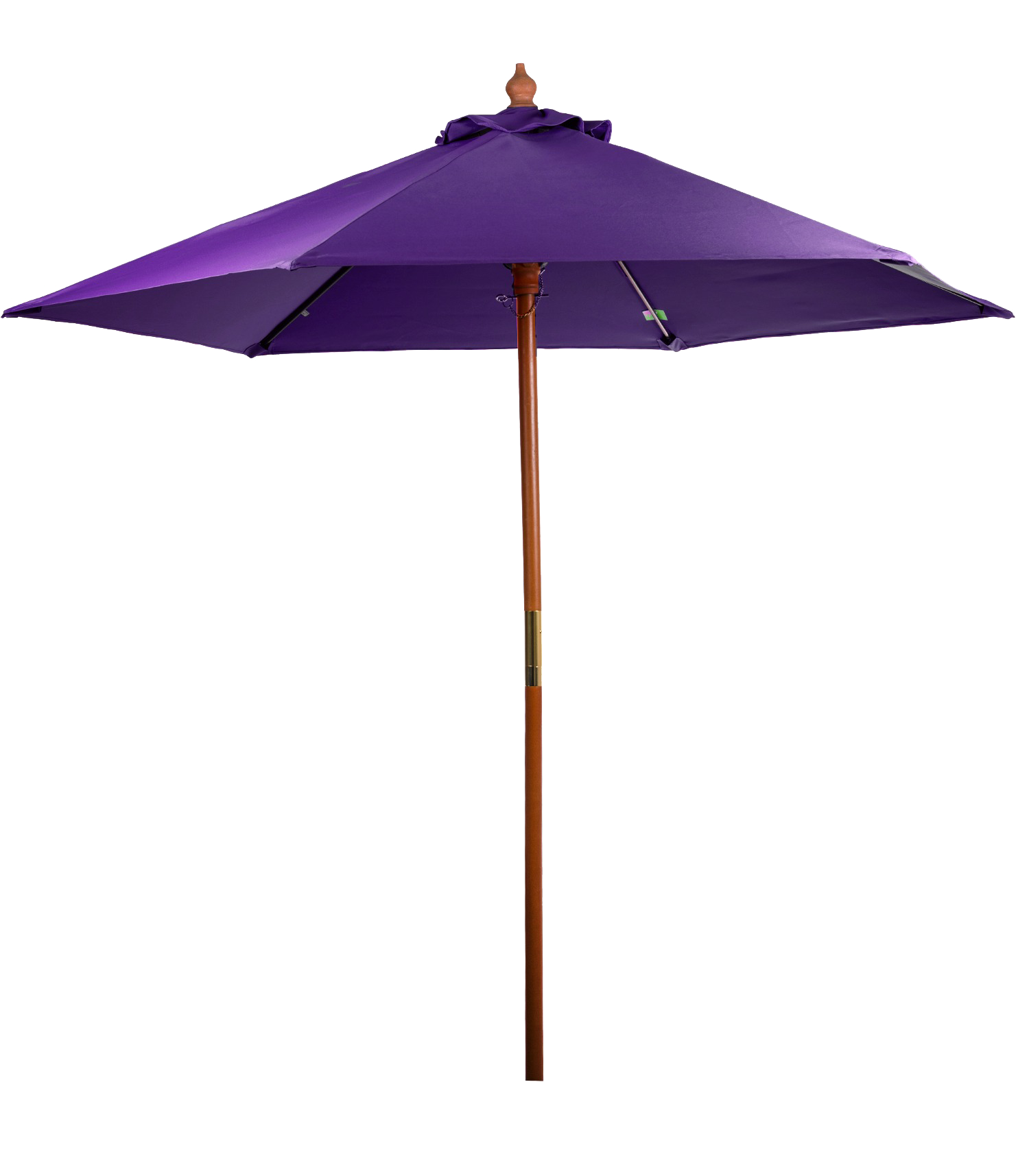 7' Wooden Market Umbrella 46