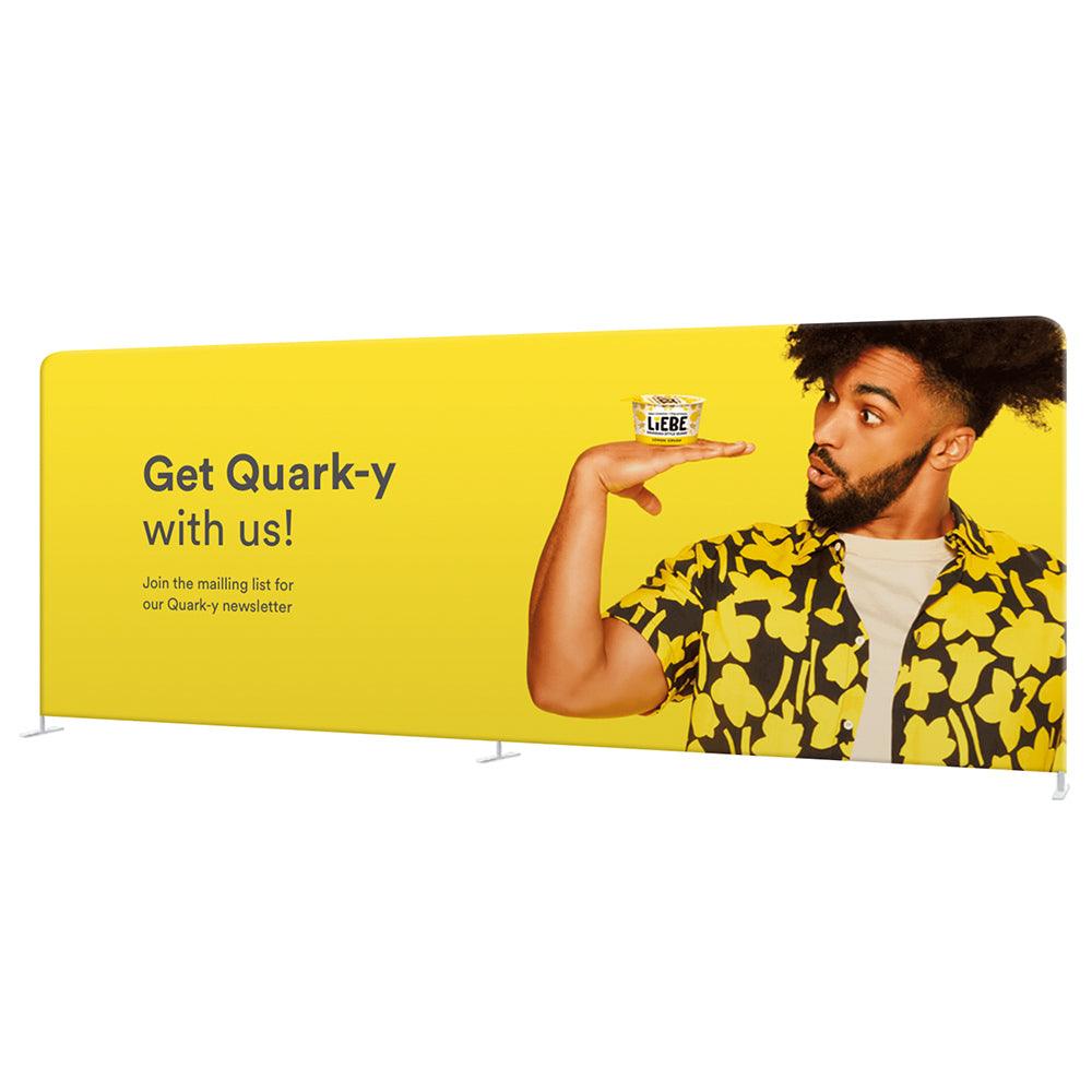 20¡¯ Tube Display Straight Double Sided Graphic Package