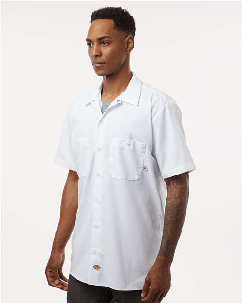 Men's Tall Industrial Short Sleeve Work Shirt - S535T 54