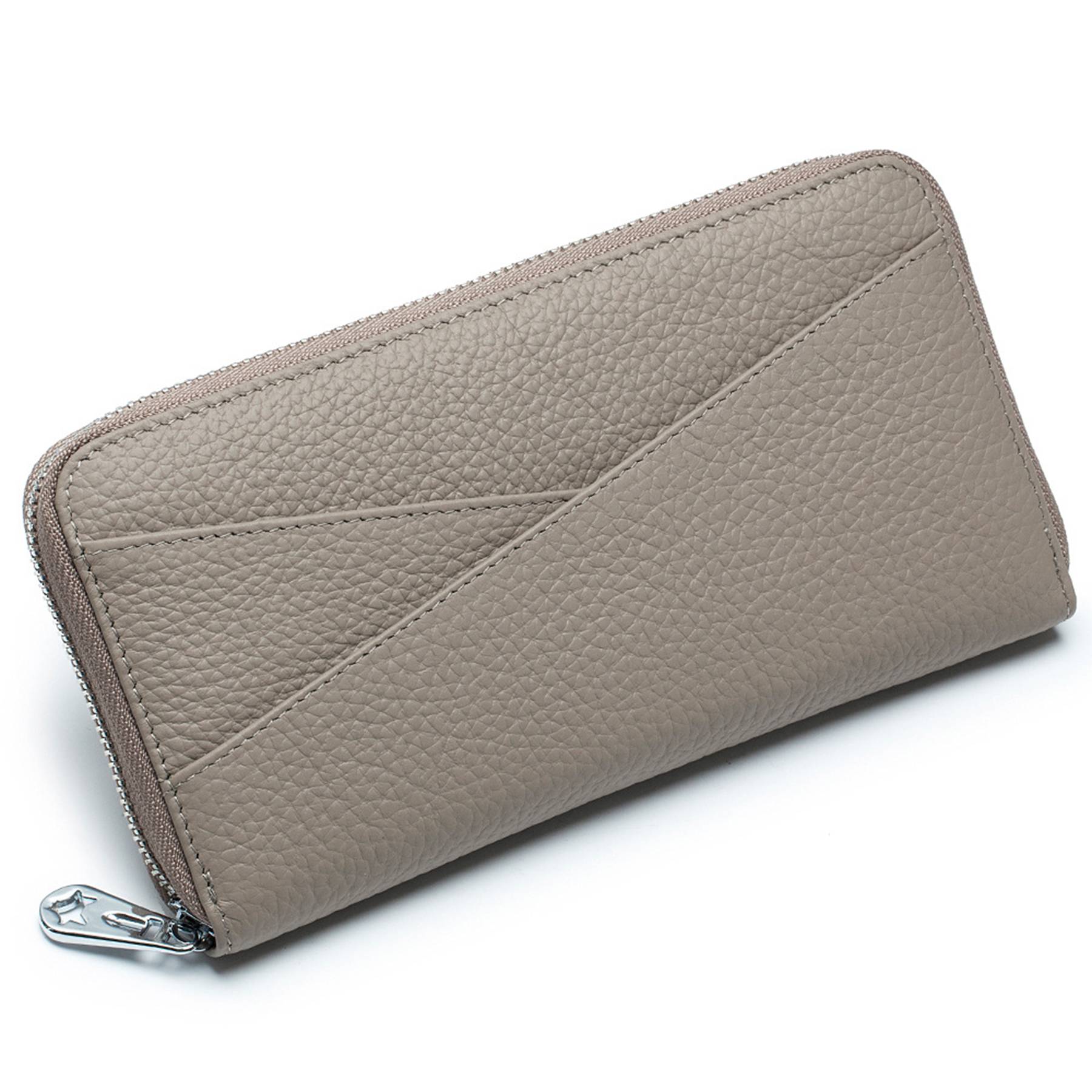 Genuine Leather Stylish accordion card pocket wallet 3