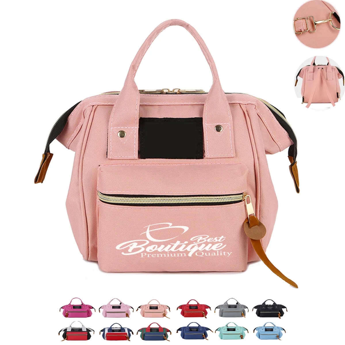 Multifunction Mommy Crossbody Handbag Backpack 2