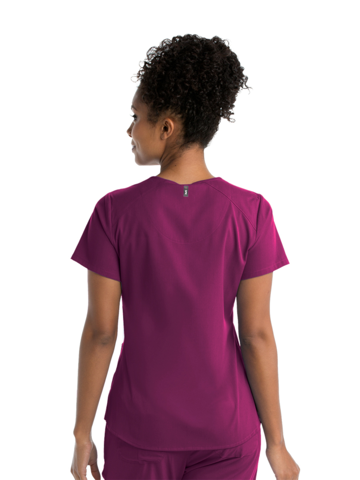 Grey's Anatomy Spandex Stretch - Women's Four-Pocket V-Neck Emma Scrub Top 23