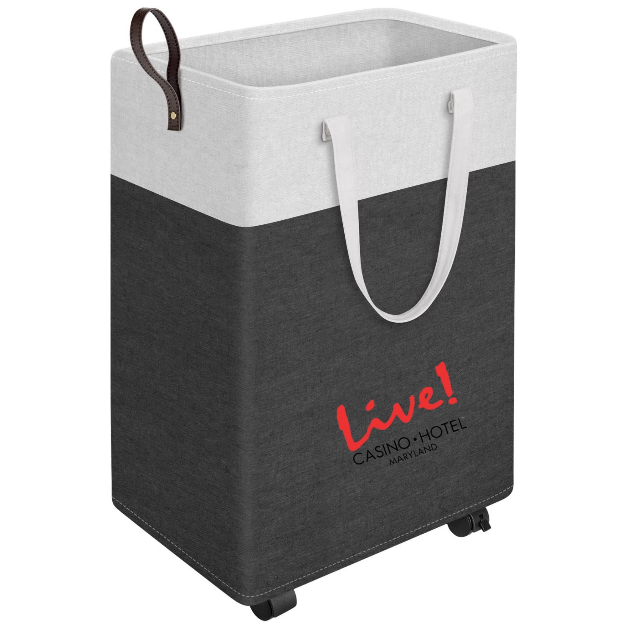Large Foldable Wheeled Laundry Basket