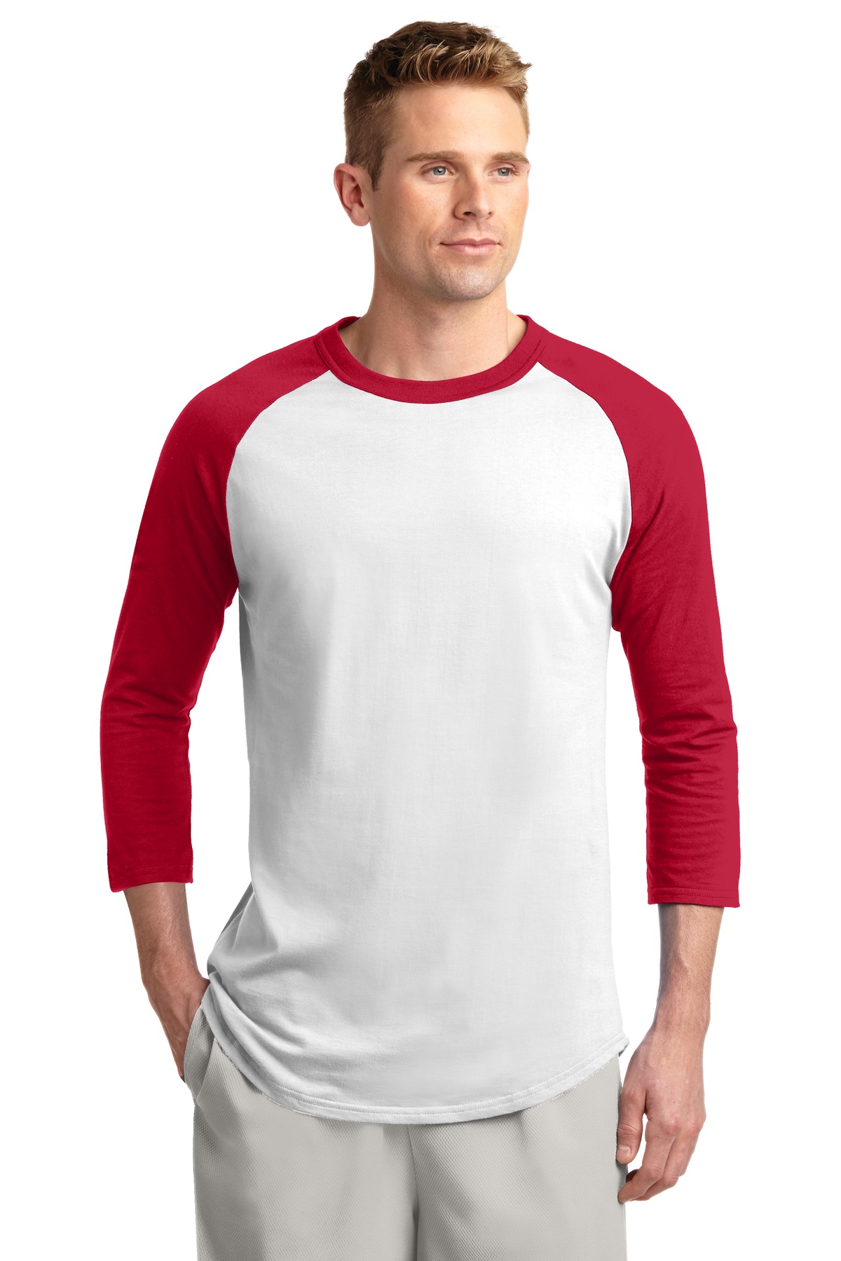 Sport-Tek Colorblock Raglan Jersey. T200 37