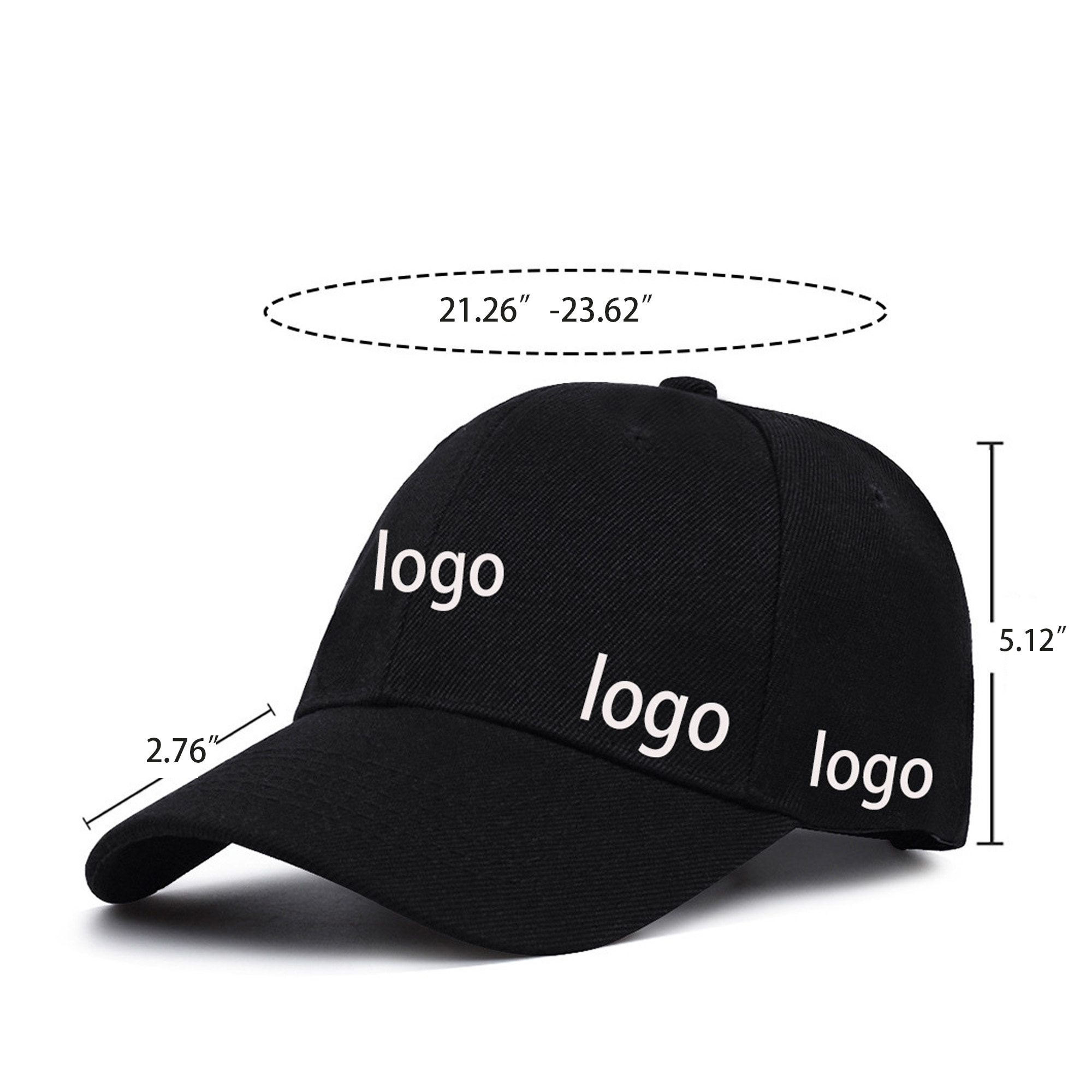 Middle Profile Baseball Cap With Metal Buckle 3