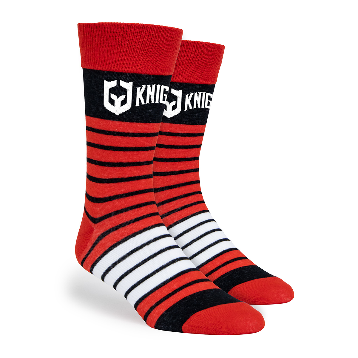 Two Color Stripes Simpler Socks
