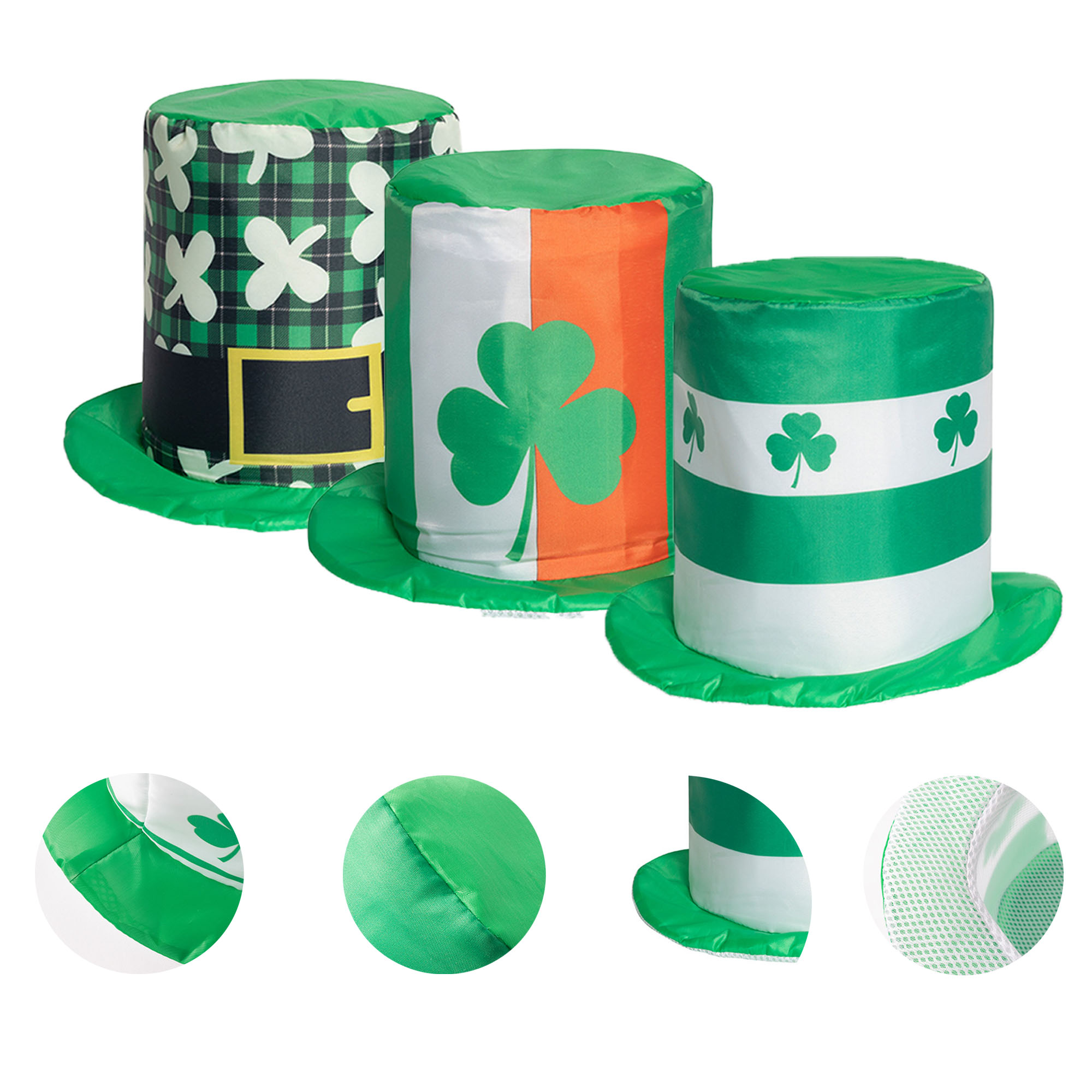 St. Patrick's Day Clover Cap 2