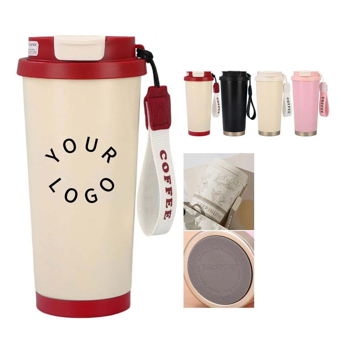 Durable 16 Oz Stainless Steel Drink Cup 10