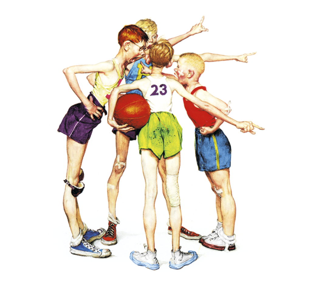 HotLine® Products Norman Rockwell Mini Calendar 54