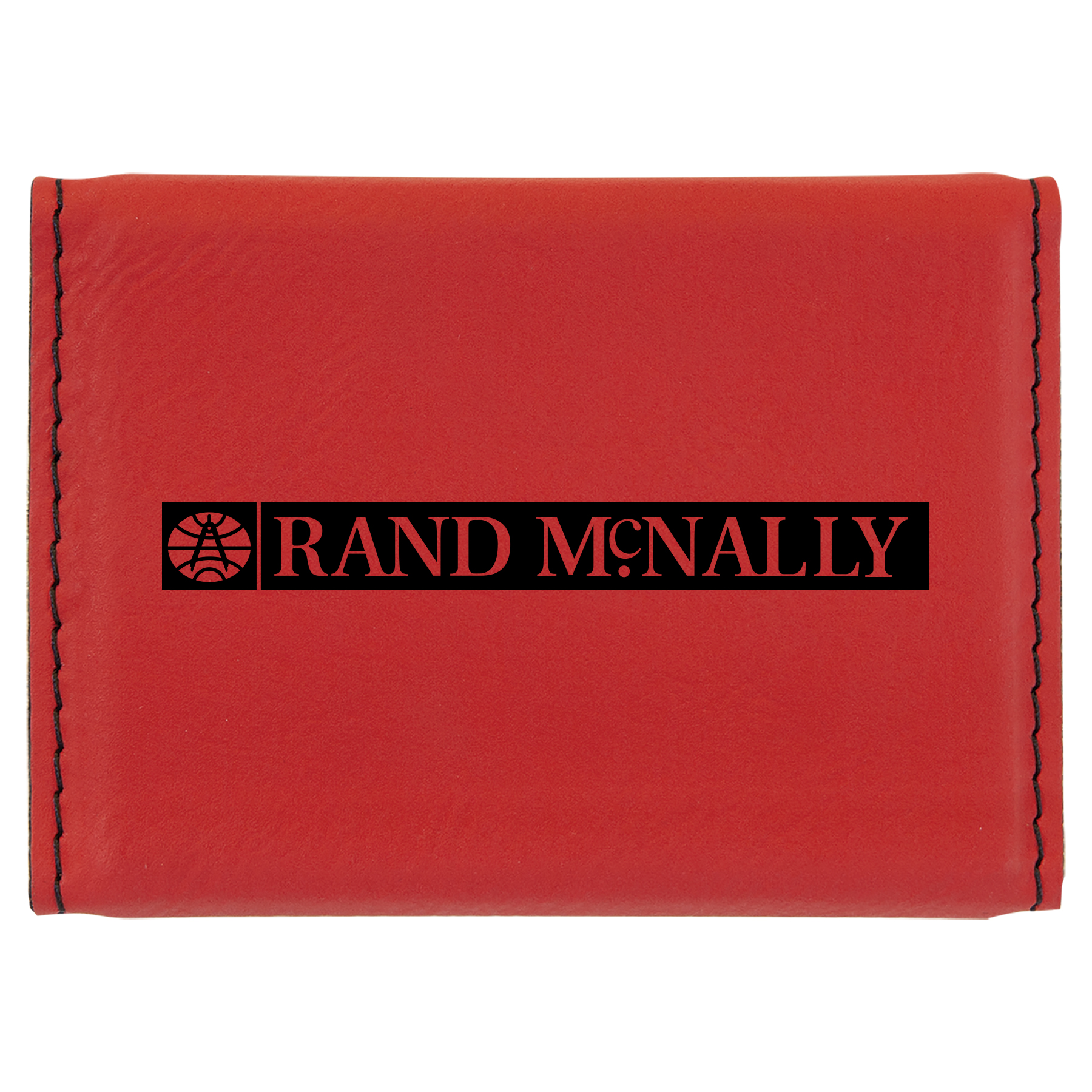 Laser Engraved Leatherette Business Card Hard Case Holder (3.75"x2.75") 5