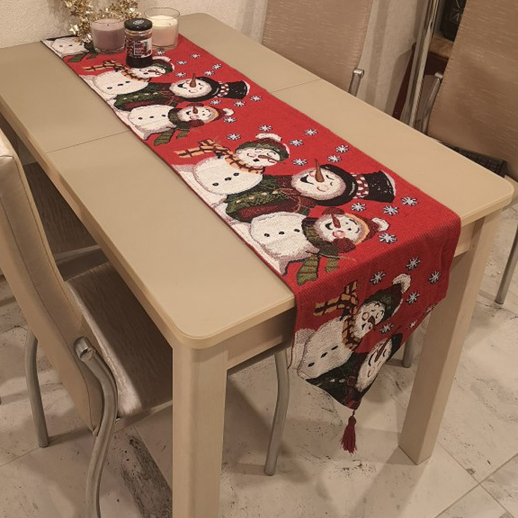 Christmas Decoration Table Cloth 3