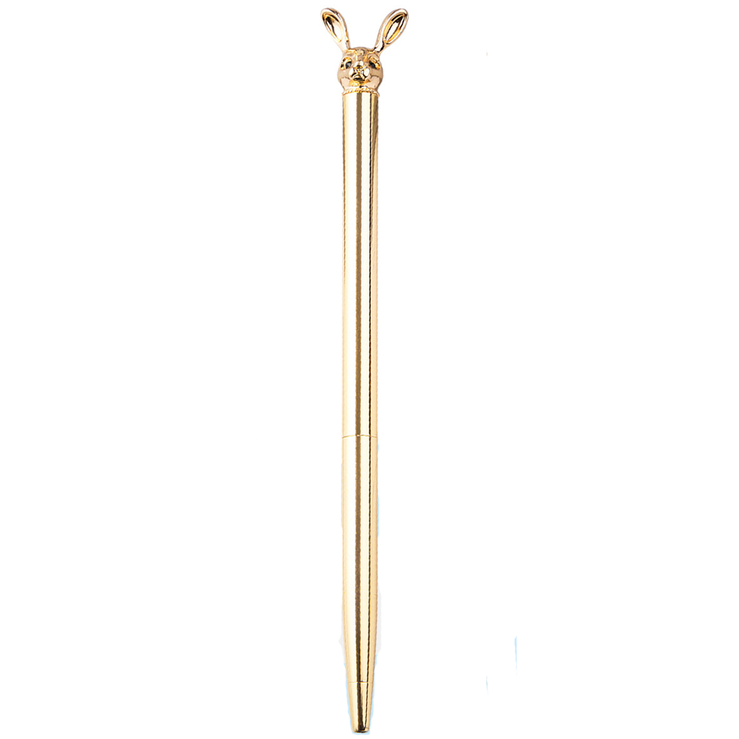 Rabbit Shape Twist-Action Metal Ballpoint Pen 2