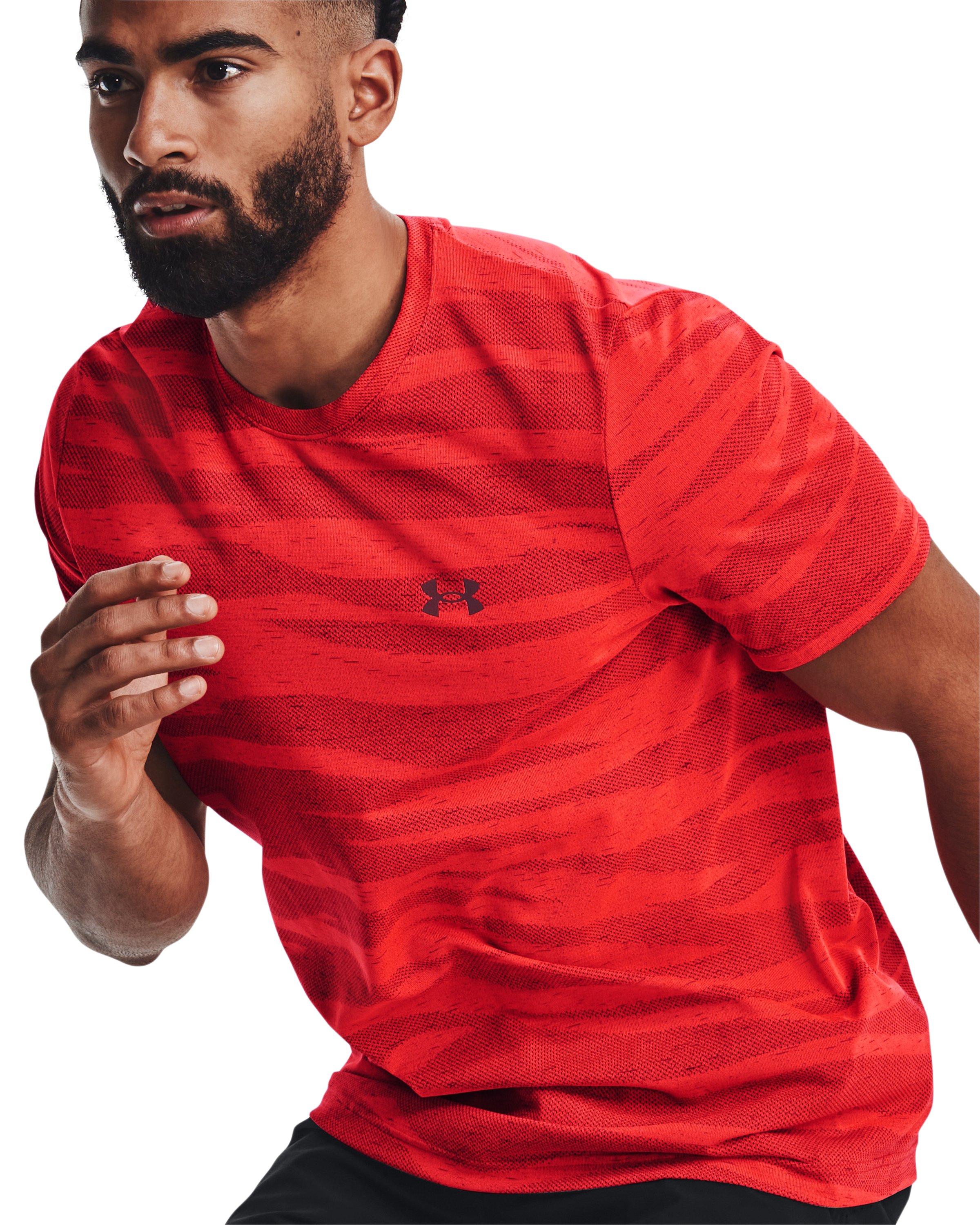UA Seamless Wave Men's Short Sleeve 11