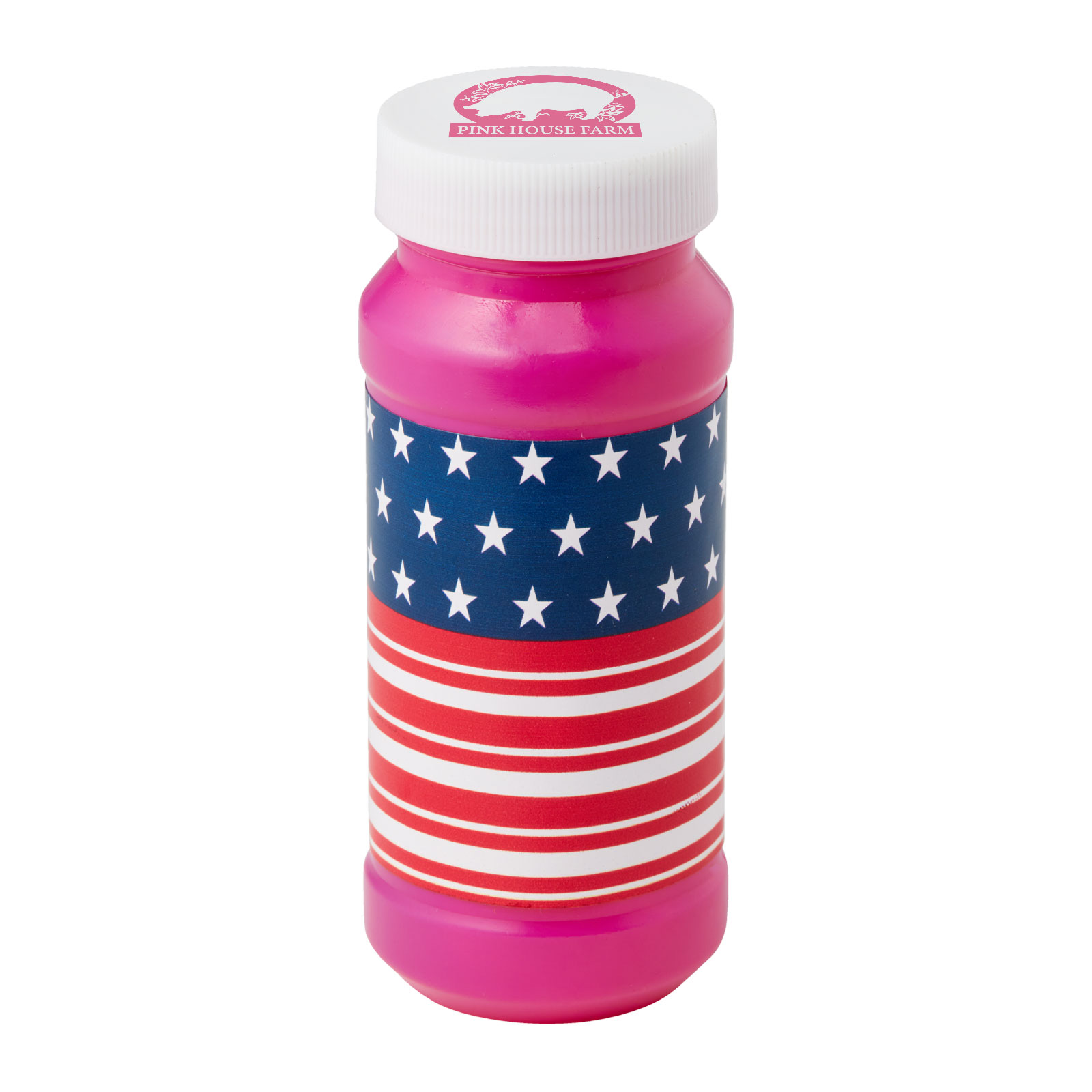 4 Oz. Patriotic Bubbles with Cap Imprint 2