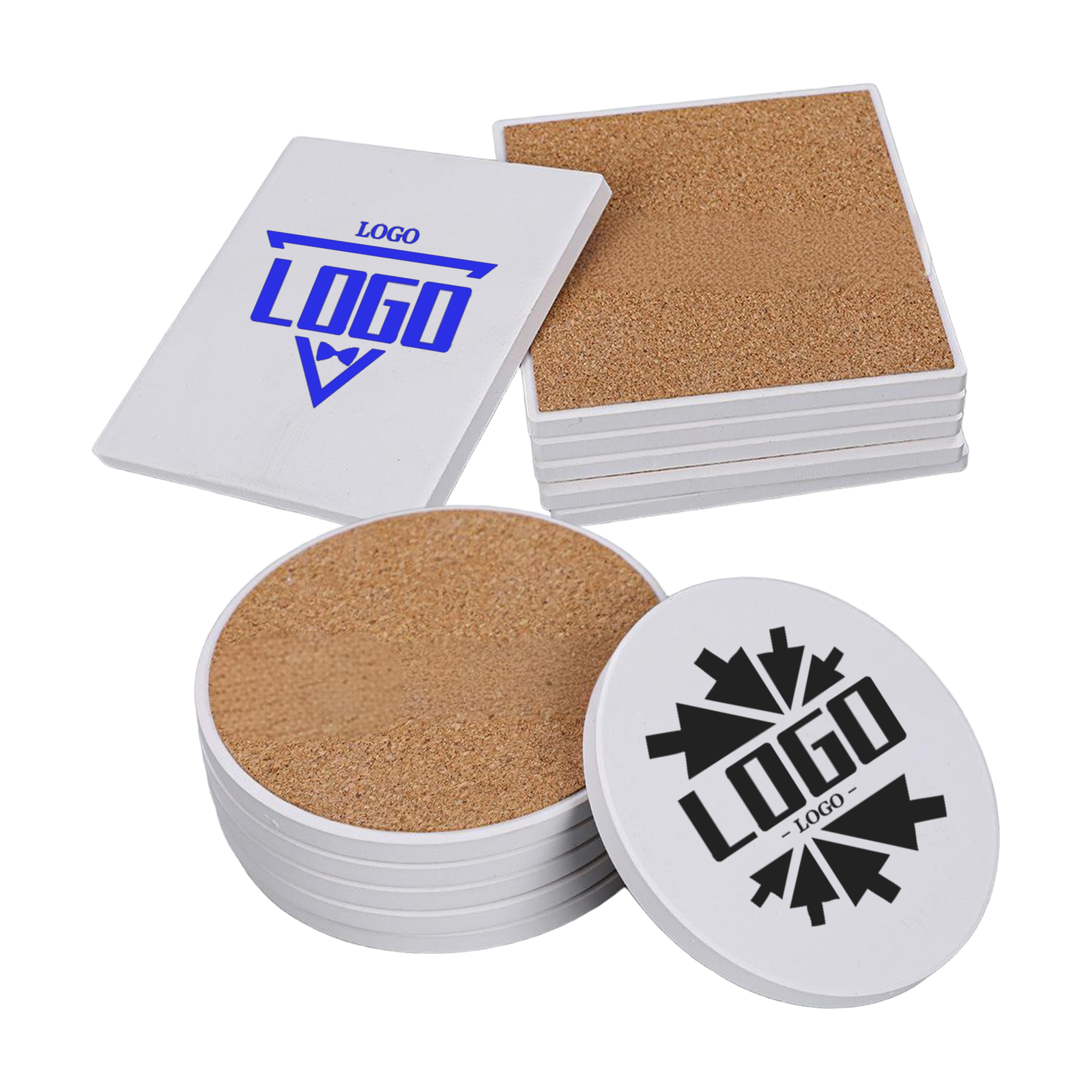 Premium Absorbent Ceramic Table Protector For Cups 2