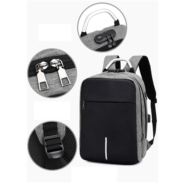Anti Theft Backpack with Lock 5