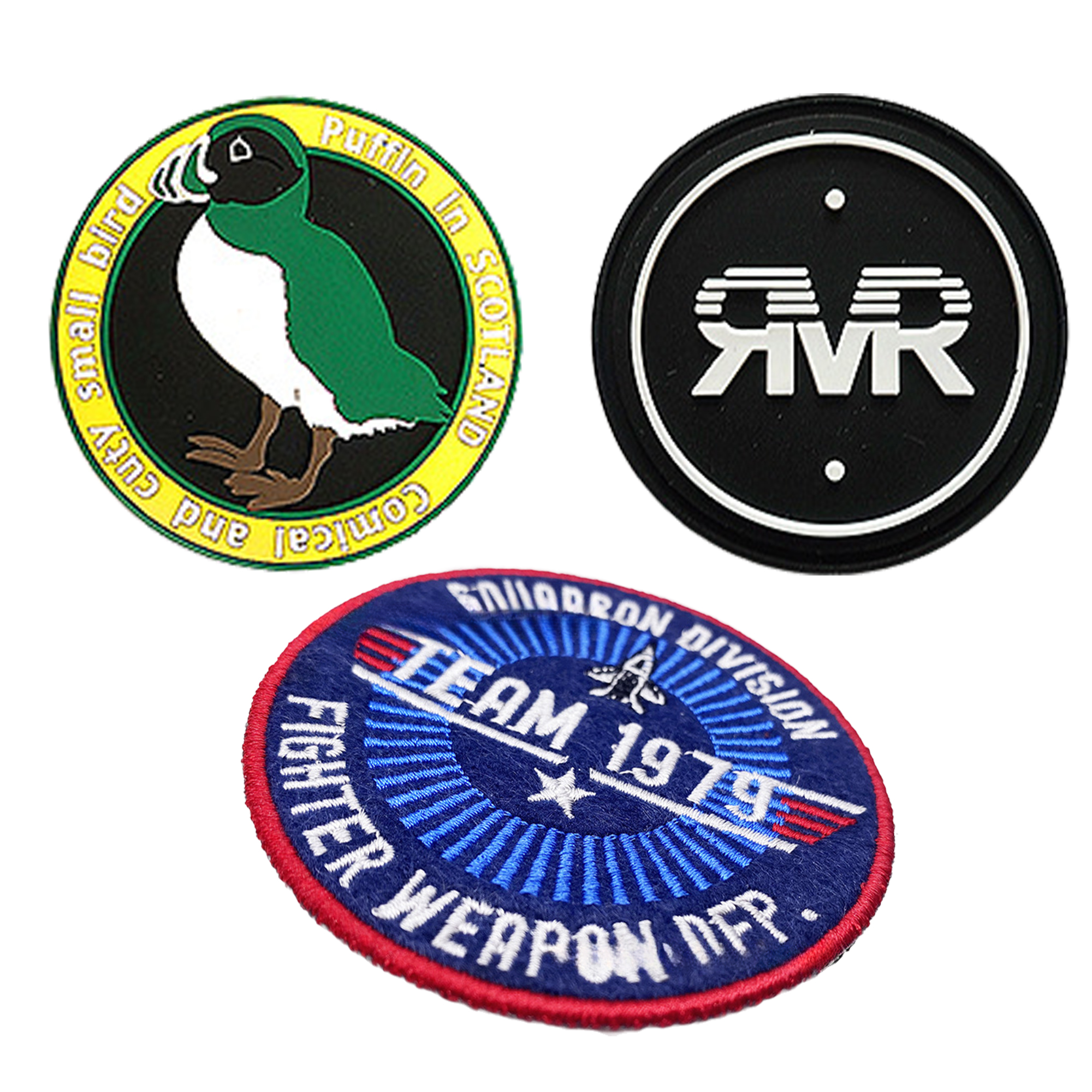 Durable Heat-Seal Embroidered Patch for Jackets and Accessories 2