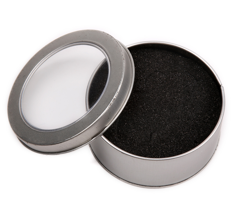 Tin Gift Box: Round with Window 2