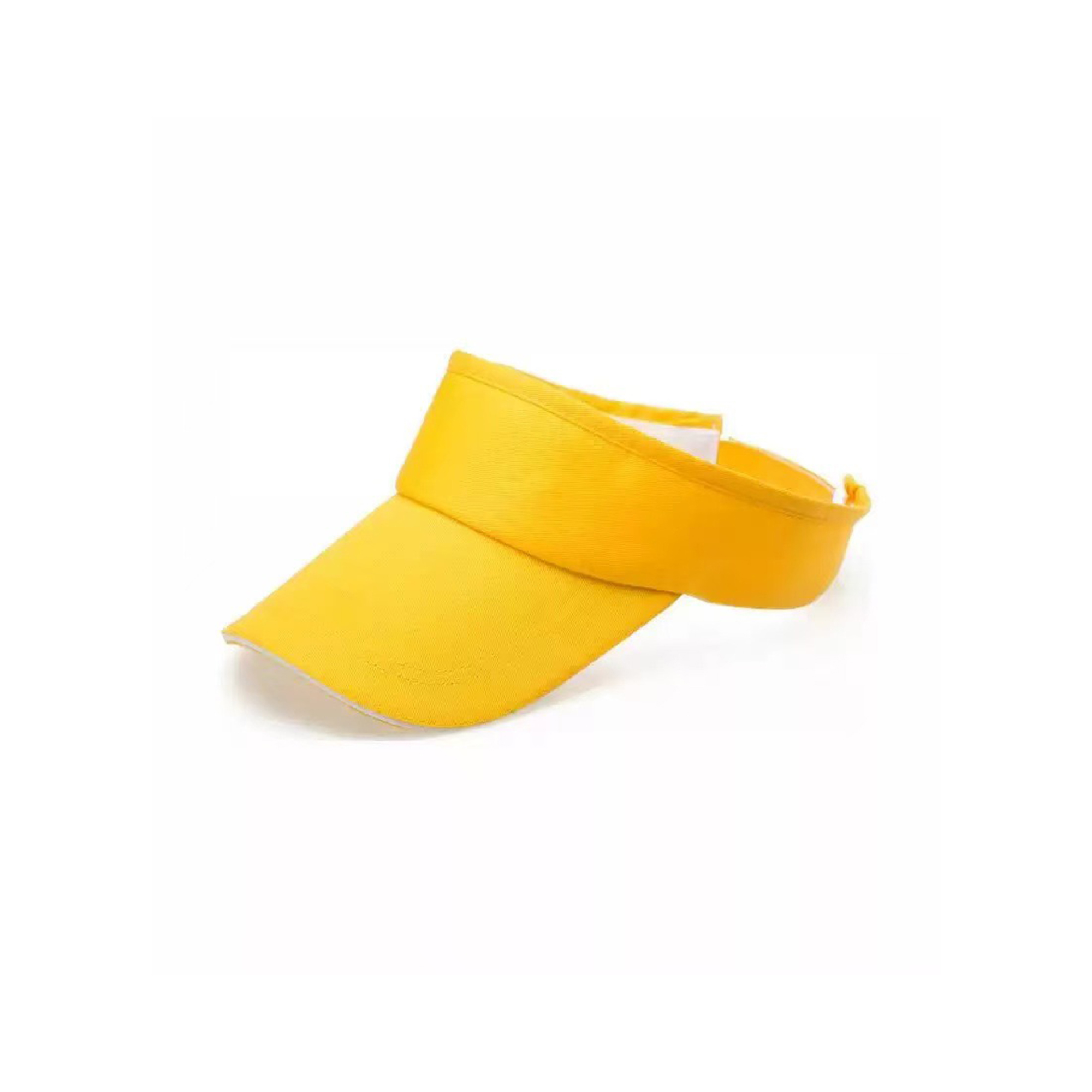 Cotton Sun Visor With Extended Brim 23.6" Diameter 2