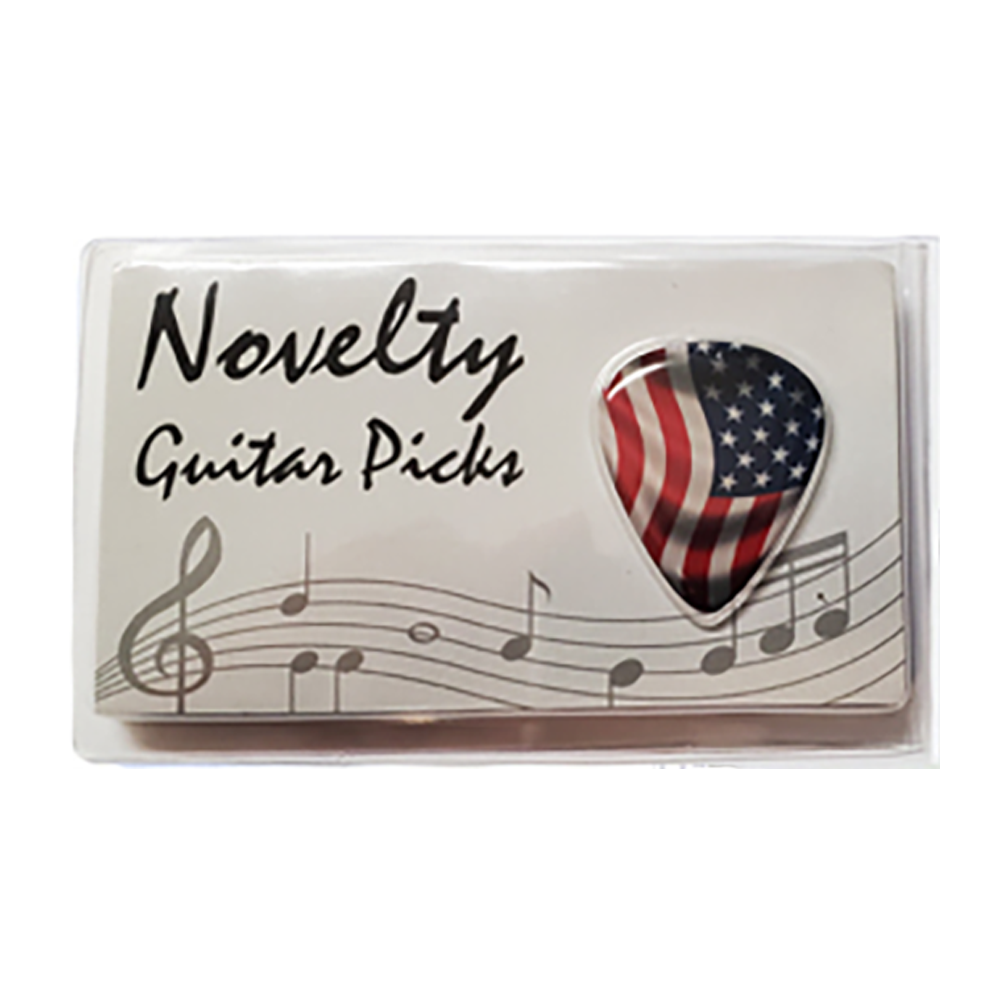 Novelty Pick with Single Sided Imprint 2