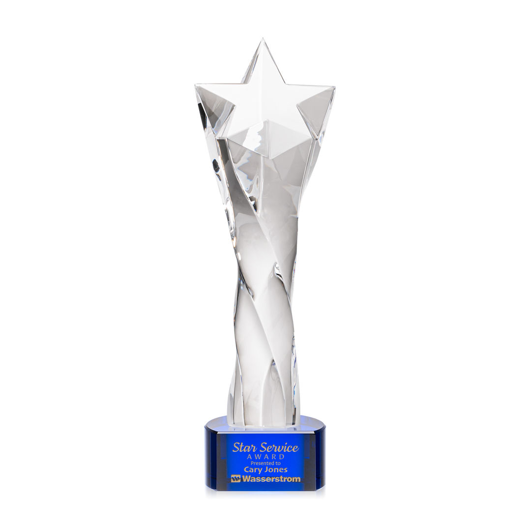 Arlington Star Award on Paragon Base - Blue 3