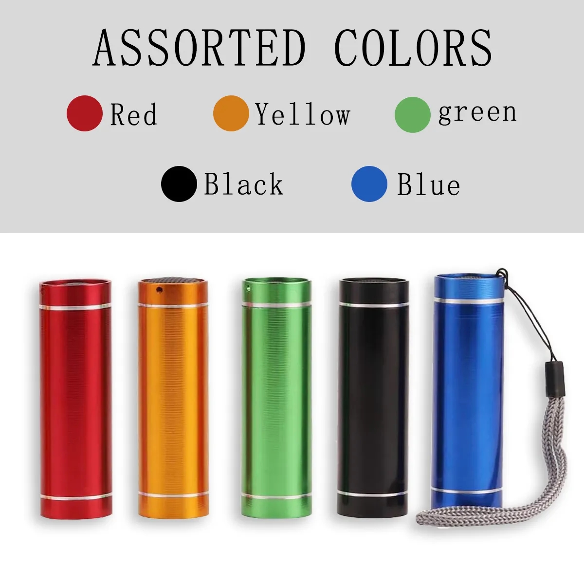 Dusk to Dawn Mini Aluminum LED Outdoor Flashlight 4