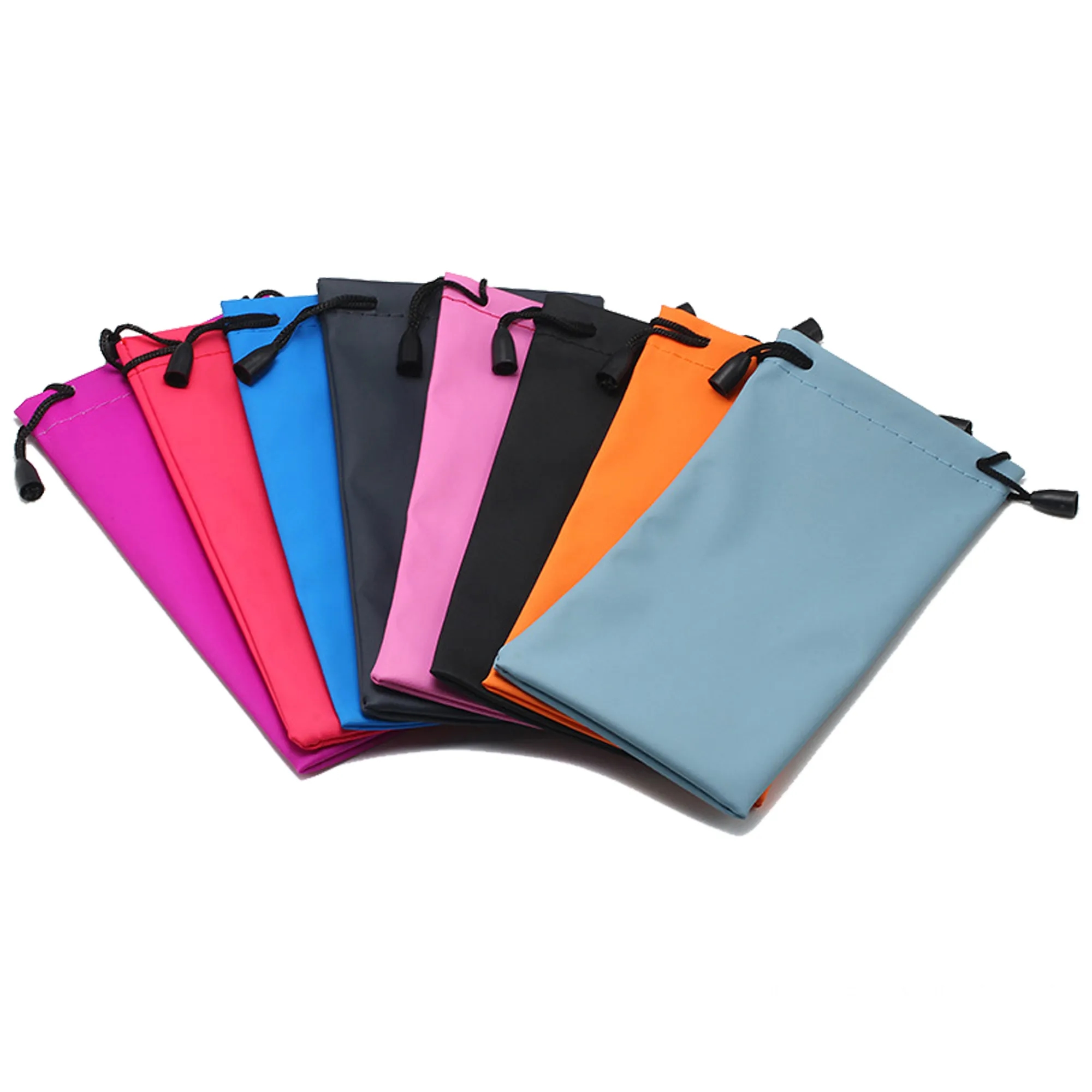 Glasses Storage Pouch With Drawstring Imprint Logo 3