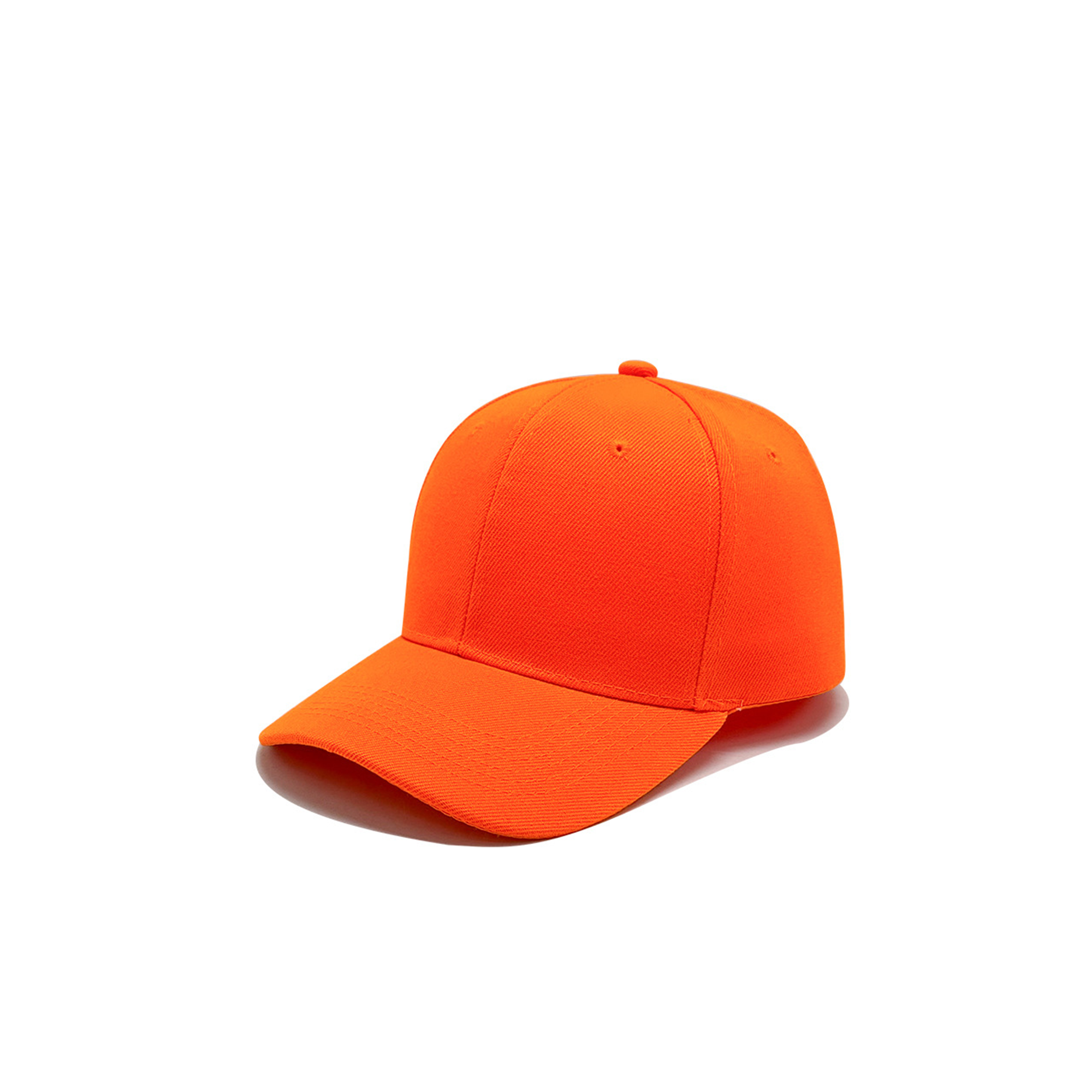 Structured Cotton Adjustable Six Panel Baseball Cap 7