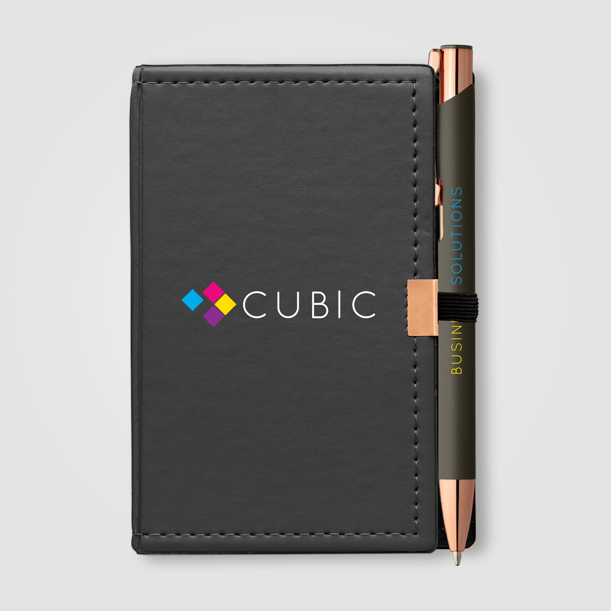 Note Caddy & Crosby Rose Gold Pen Gift Set 8